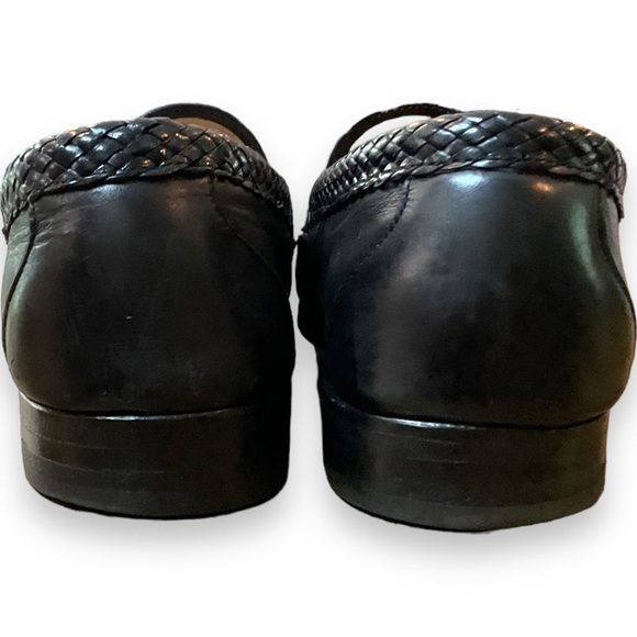 Allen Edmonds Maxfield Black Leather Loafers Shoes Tassels Men’s 9.5 EUC - Picture 8 of 8